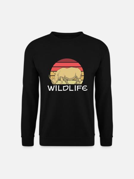 Wildlife Animal Welfare Wild Exotic Animals Africa - Unisex Sweatshirt - black