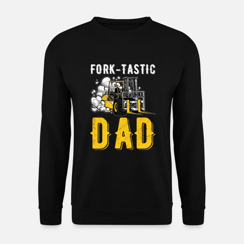 Staplerfahrer Gabelstapler Fork-Tastic - Unisex Pullover - Schwarz