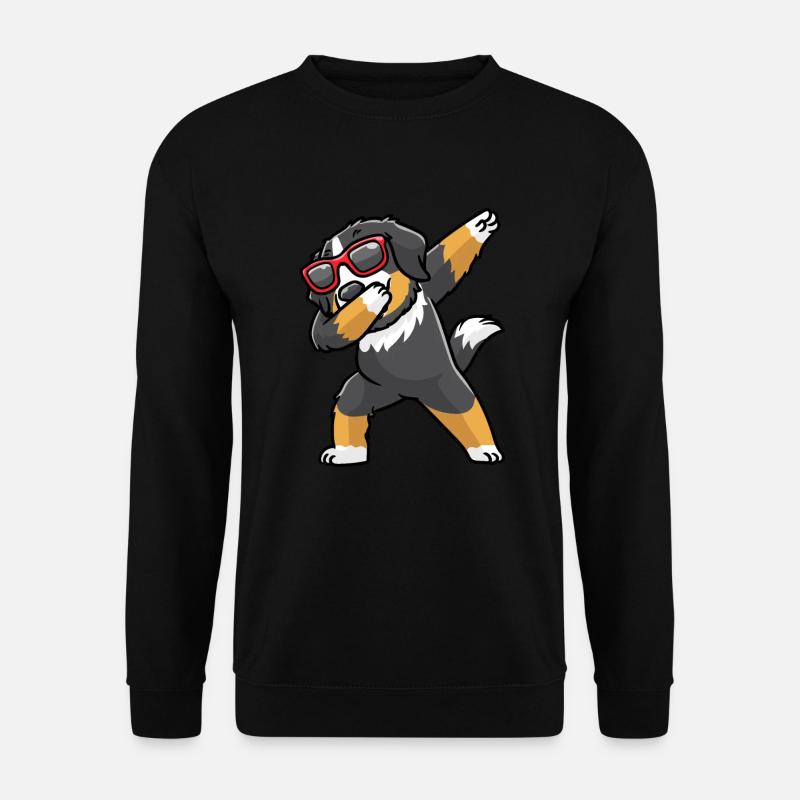 Bouvier bernois dansant Bouvier Bernois - Sweat-shirt Unisexe - noir