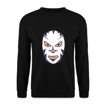 Wrestling Wrestler Kämpfer Ringen Kamfpkunst - Unisex Pullover - Schwarz - Vorne - Alina (178cm) & Michal (187cm)