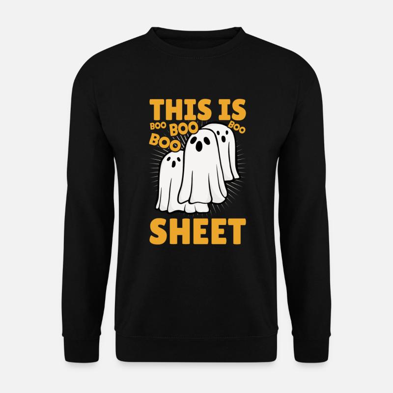 This is boo sheet Halloween - Unisex Sweatshirt - black