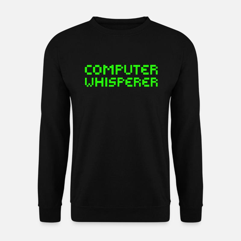 Computer Whisperer für Programmierer - Unisex Pullover - Schwarz