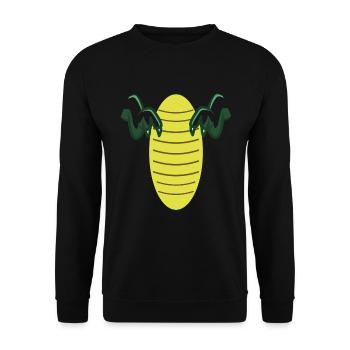 DINOSAUR Costume Halloween - Unisex Sweatshirt - black - Front - Alina (178cm) & Michal (187cm)