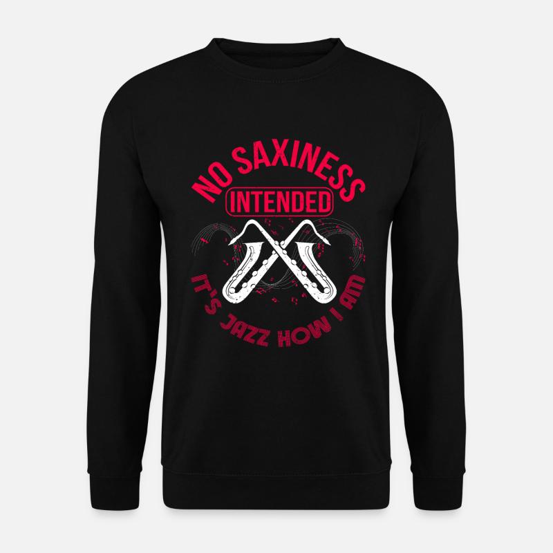 Saxophone Saxophonist - Unisex Sweatshirt - black