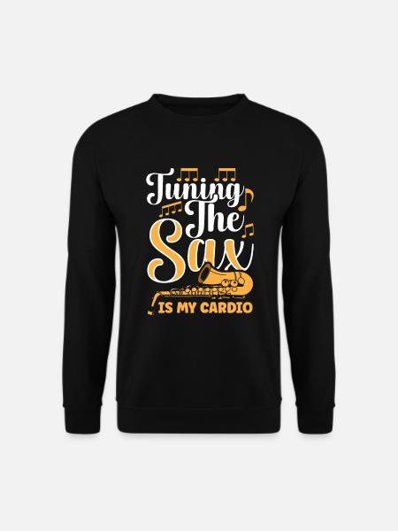 Saxophone Saxophonist - Unisex Sweatshirt - black