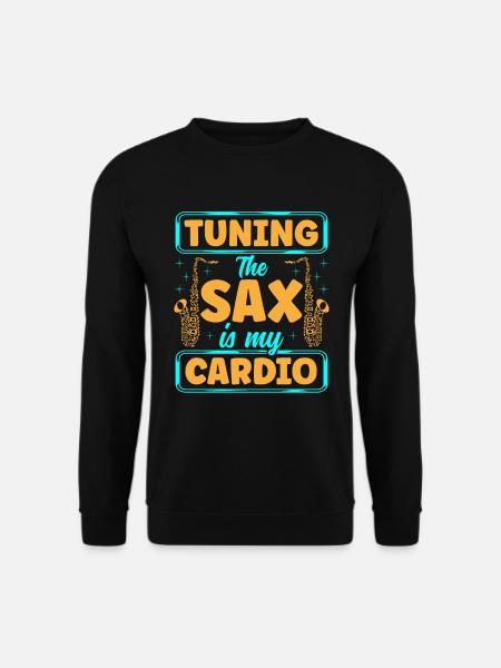 Saxophone Saxophonist - Unisex Sweatshirt - black