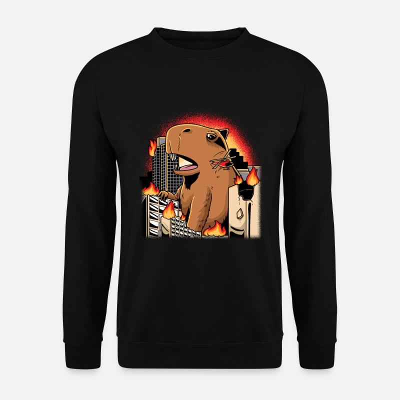 Capybara animal capybara - Unisex Sweatshirt - black