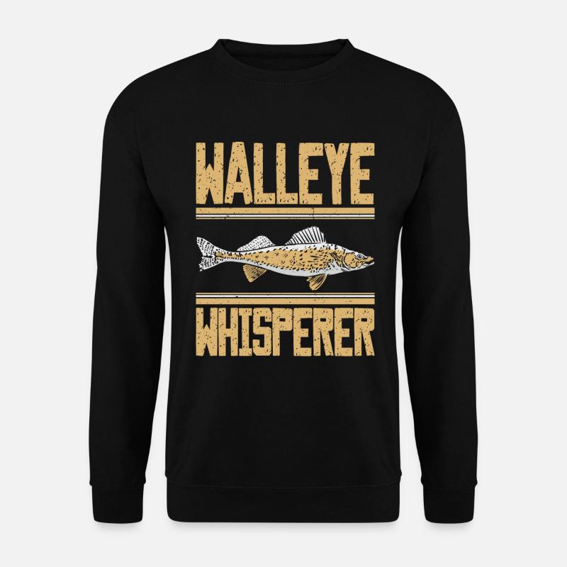 Pikeperch Whisperer - Sweat-shirt Unisexe - noir