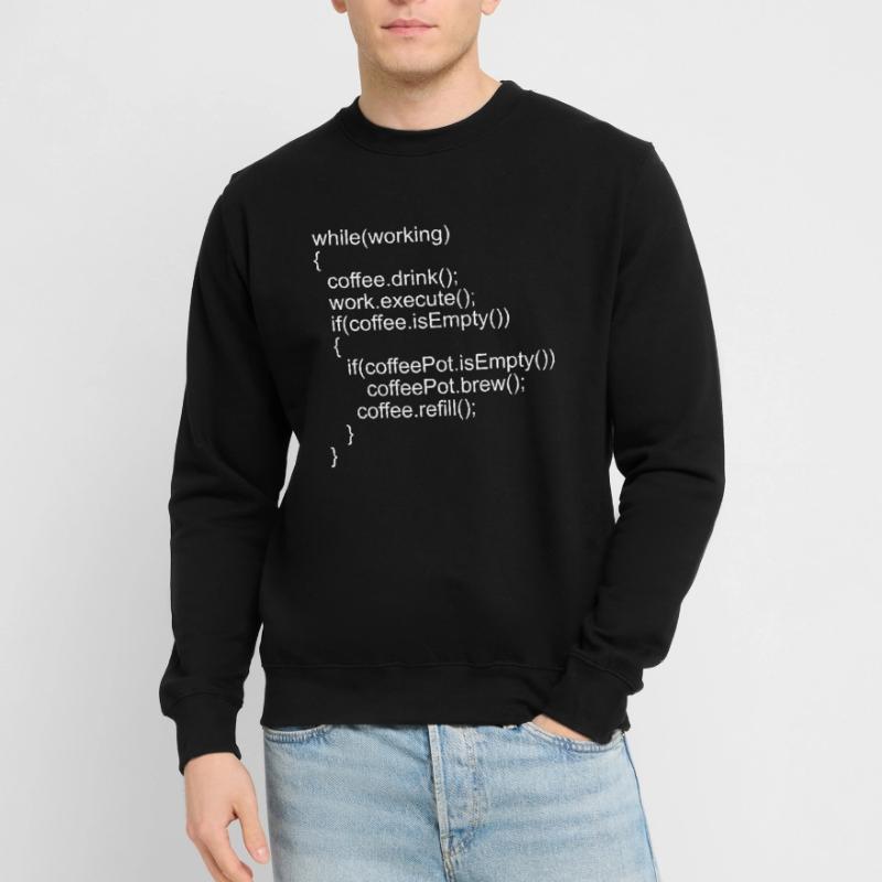 Source code Program code for programmers Unisex Sweatshirt