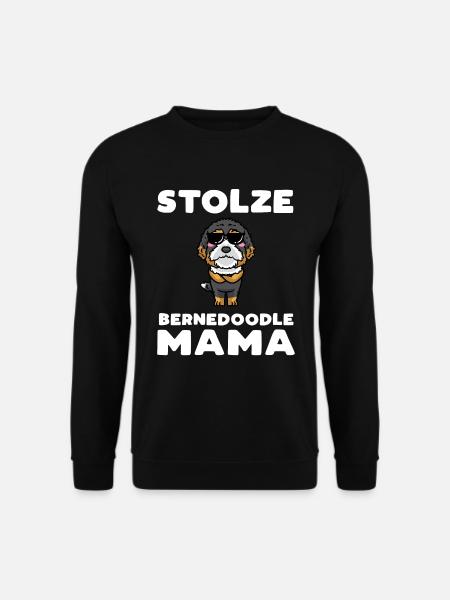 Bernedoodle Mama - Unisex Pullover - Schwarz