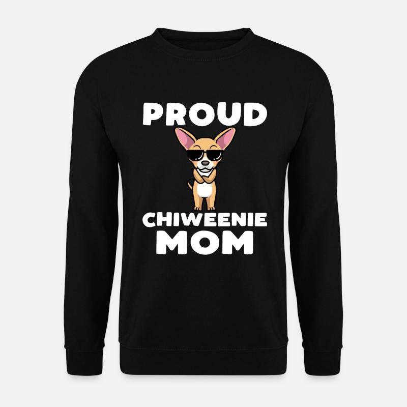 Chiweenie Chien - Sweat-shirt Unisexe - noir