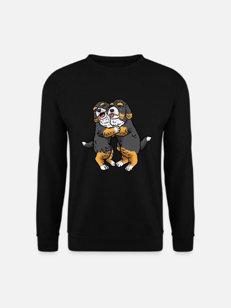 Bernedoodle Lovers Dog Propriétaire - Sweat-shirt Unisexe - noir
