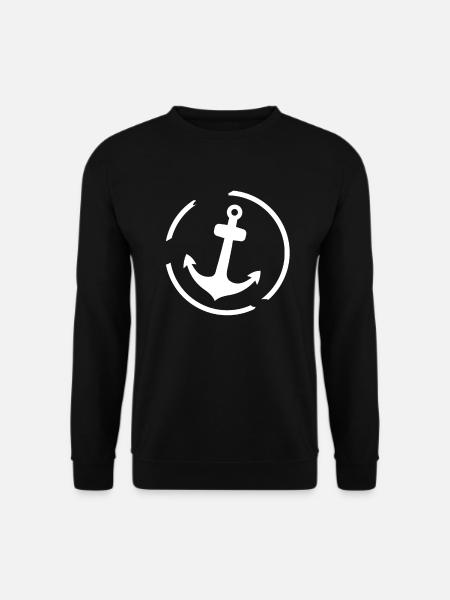 Anchor Maritime Sea Sailing - Unisex Sweatshirt - black