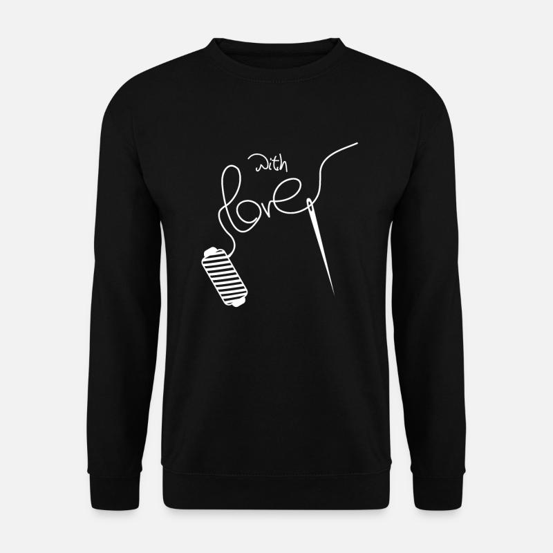 Seamstress Sewing Seamstress - Unisex Sweatshirt - black