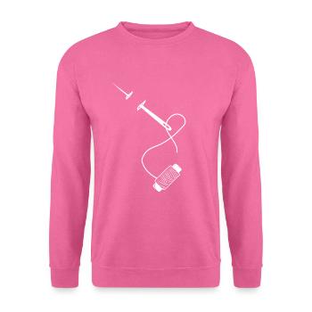 Couturière Couturière - Sweat-shirt Unisexe - rose - Devant