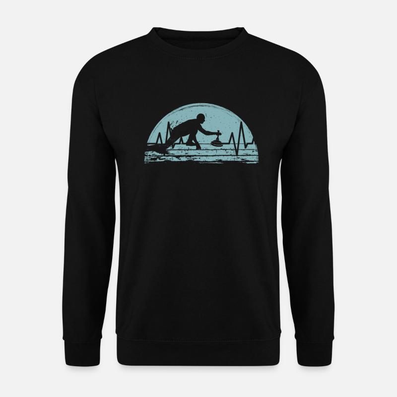 Curling Curling - Sweat-shirt Unisexe - noir