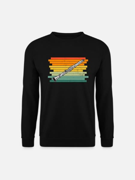 Clarinet Clarinet player Clarinetist - Unisex Sweatshirt - black