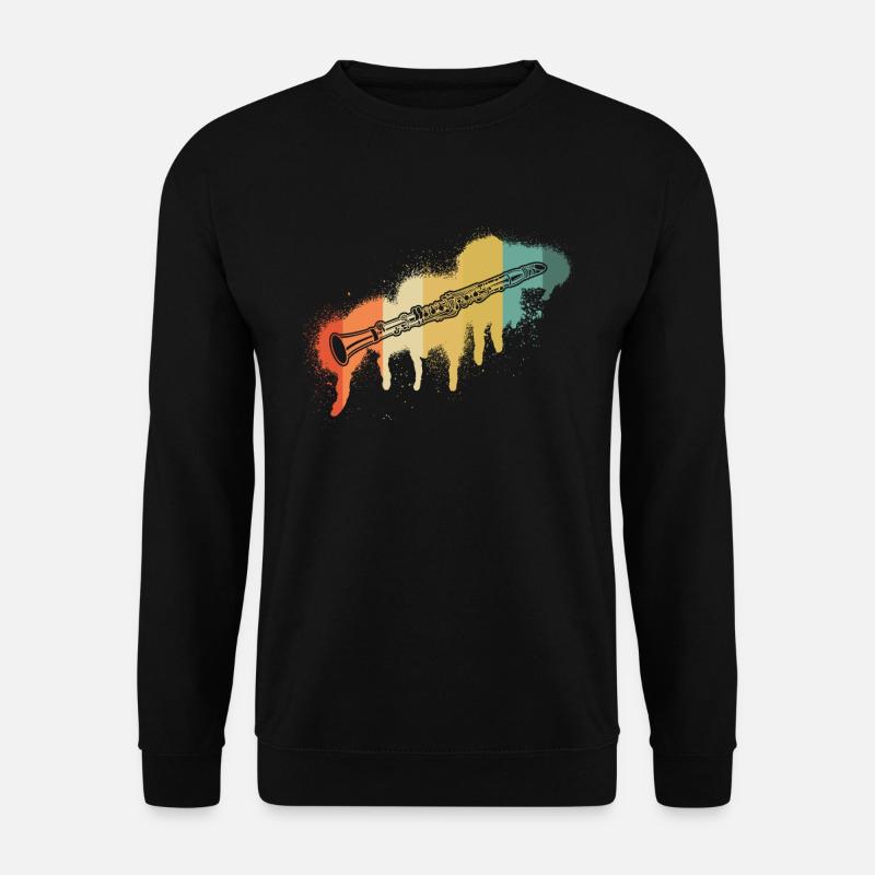 Clarinet Clarinet player Clarinetist - Unisex Sweatshirt - black