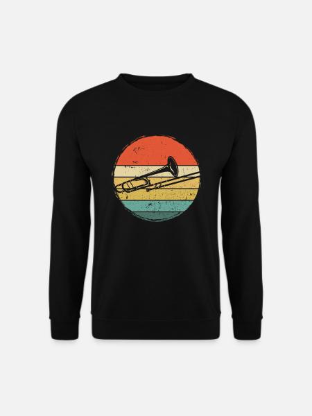 Trombone Trombone player Trombonist - Unisex Sweatshirt - black