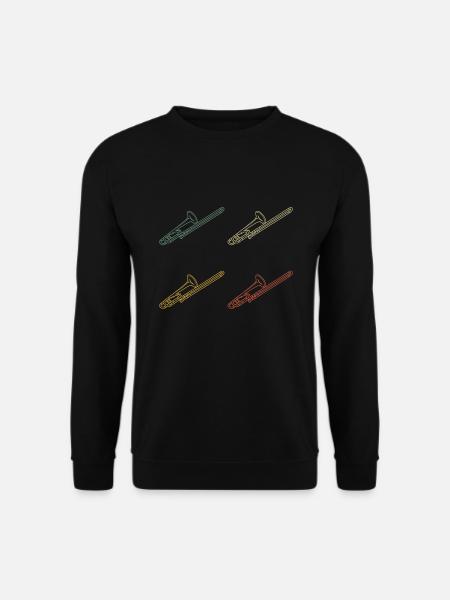 Trombone Trombone player Trombonist - Unisex Sweatshirt - black