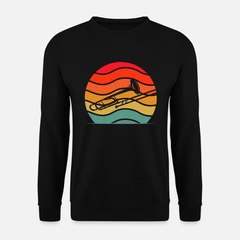 Trombone Trombone player Trombonist - Unisex Sweatshirt - black