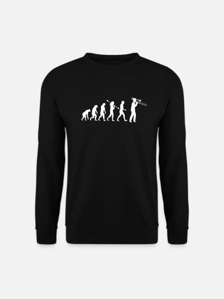 Trombone Joueur de trombone Tromboniste - Sweat-shirt Unisexe - noir