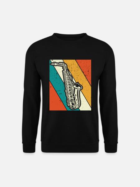 Saxophone Saxophone player Saxophonist - Unisex Sweatshirt - black