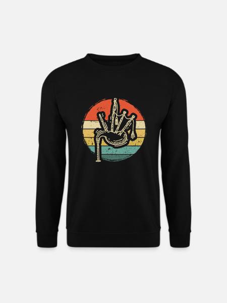 Bagpipes Bagpipes Bagpipe - Unisex Sweatshirt - black