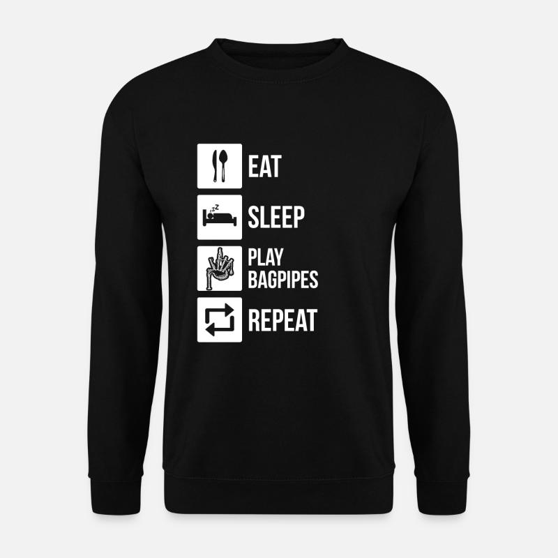 Bagpipes Bagpipes Bagpipe - Unisex Sweatshirt - black
