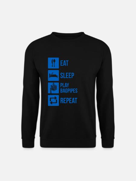 Bagpipes Bagpipes Bagpipe - Unisex Sweatshirt - black