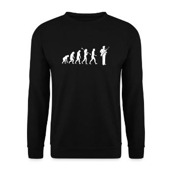 Bassoon Bassoon Bassoon Player Bassoonist - Unisex Sweatshirt - black - Front - Alina (178cm) & Michal (187cm)
