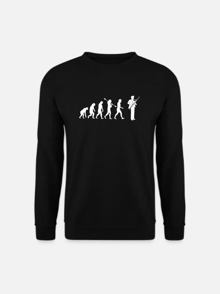 Fagott Fagottspieler Fagottist - Unisex Pullover - Schwarz