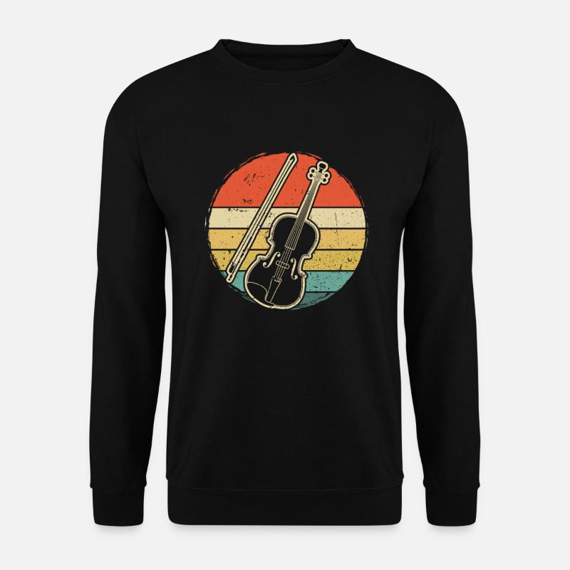 Violin Violinist Violinist - Unisex Sweatshirt - black