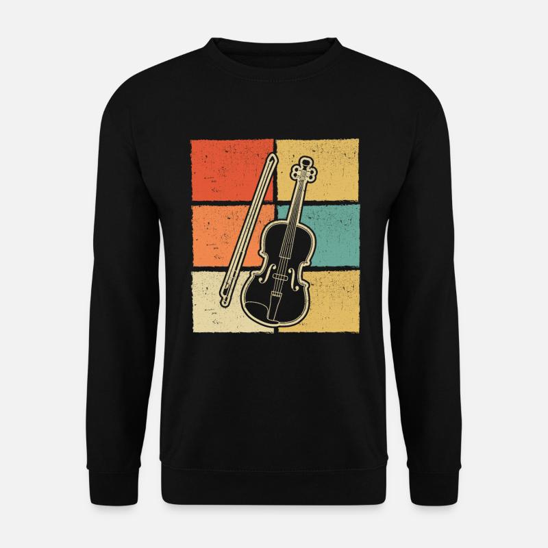 Violin Violinist Violinist - Unisex Sweatshirt - black