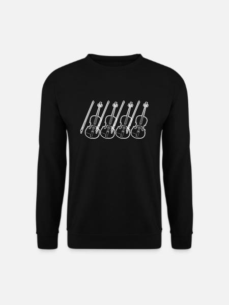 Violin Violinist Violinist - Unisex Sweatshirt - black