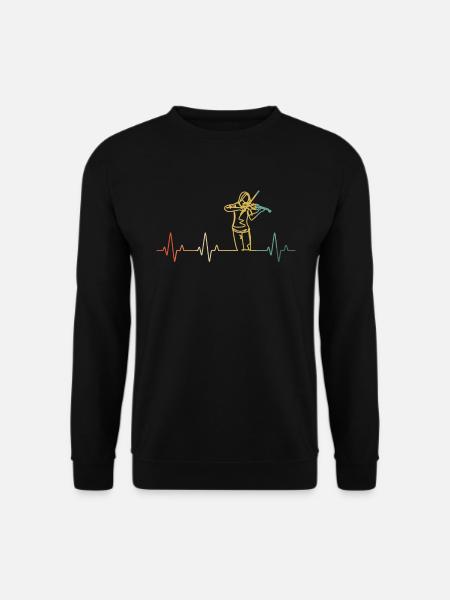 Violin Violinist Violinist - Unisex Sweatshirt - black