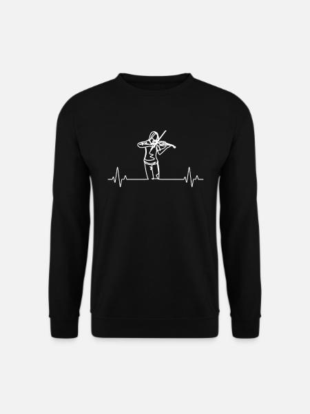 Violin Violinist Violinist - Unisex Sweatshirt - black