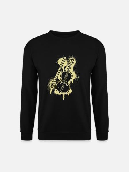 Violin Violinist Violinist - Unisex Sweatshirt - black