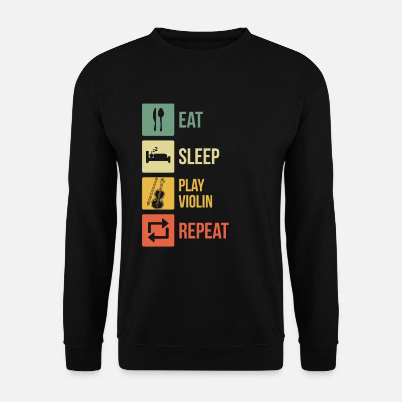 Violon Violoniste Violoniste - Sweat-shirt Unisexe - noir