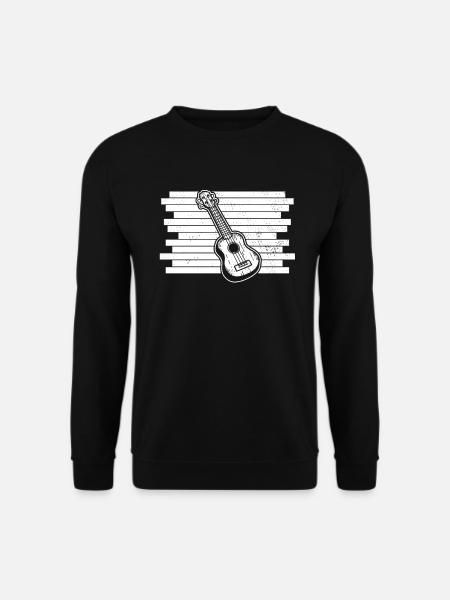 Ukulele Ukulele Player Ukulelist - Unisex Sweatshirt - black