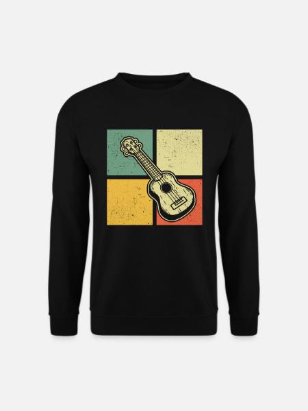 Ukulele Ukulele Player Ukulelist - Unisex Sweatshirt - black