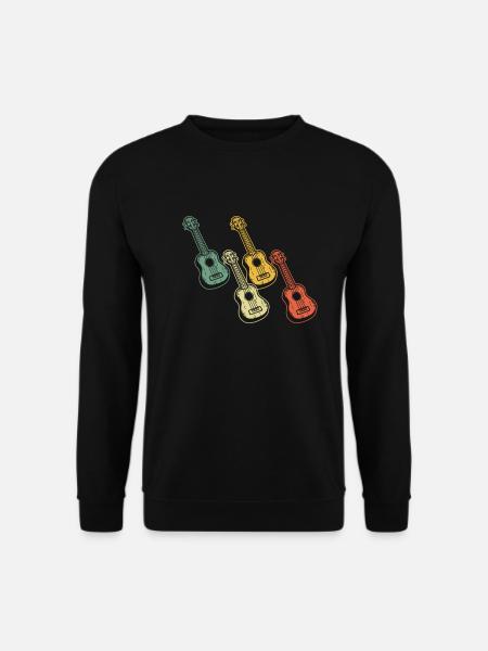 Ukulele Ukulele Player Ukulelist - Unisex Sweatshirt - black