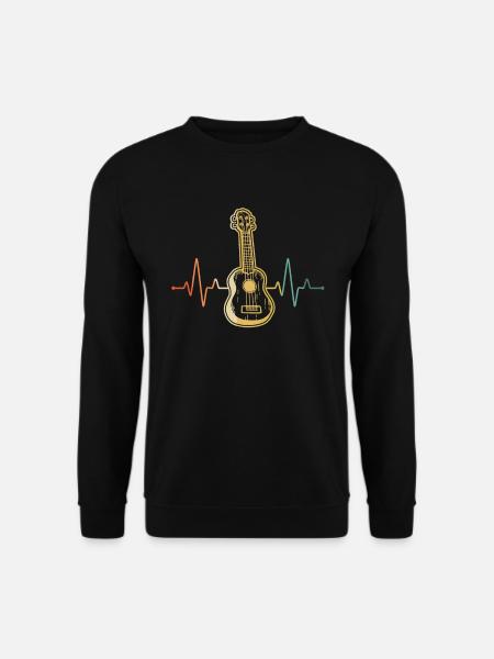 Ukulélé Joueur de ukulélé Ukuléléliste - Sweat-shirt Unisexe - noir
