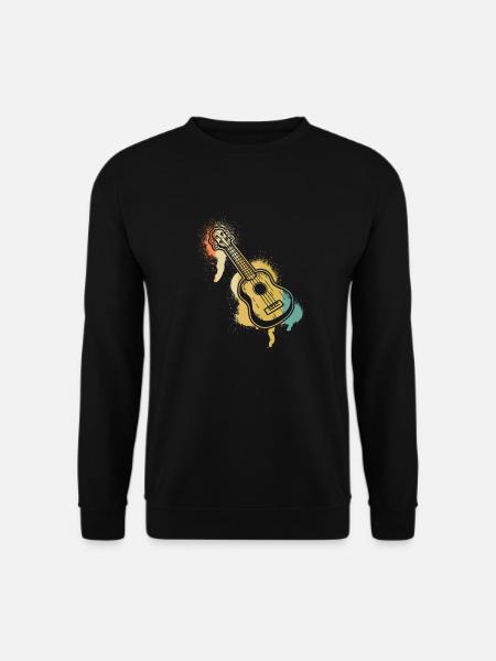 Ukulele Ukulele Player Ukulelist - Unisex Sweatshirt - black