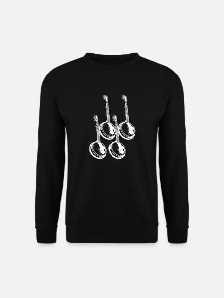 Banjo Banjo player Banjoist - Unisex Sweatshirt - black