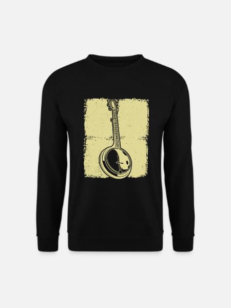 Banjo Banjo player Banjoist - Unisex Sweatshirt - black