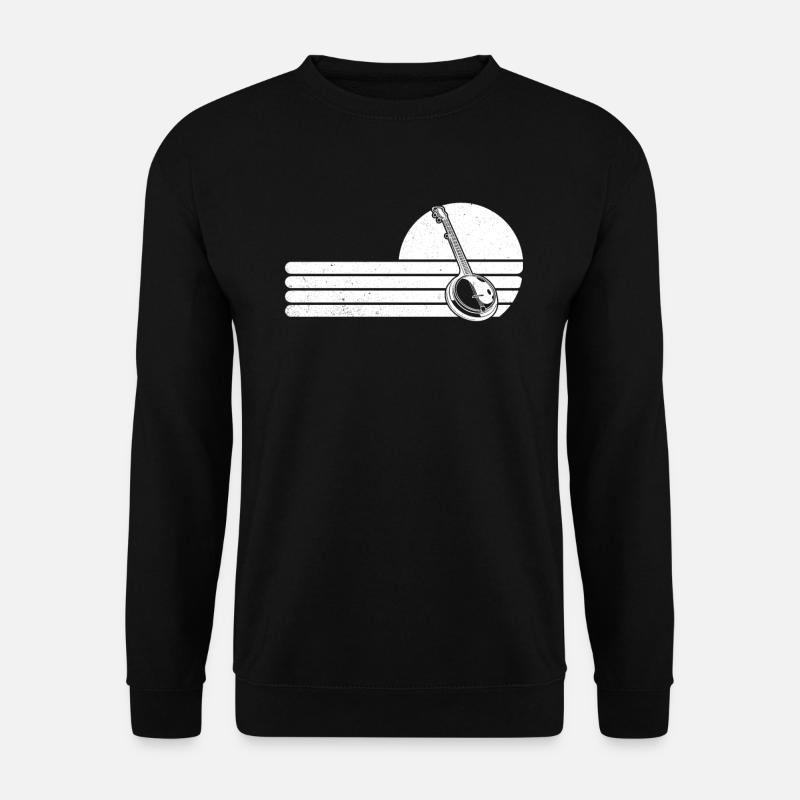 Banjo Banjo player Banjoist - Unisex Sweatshirt - black