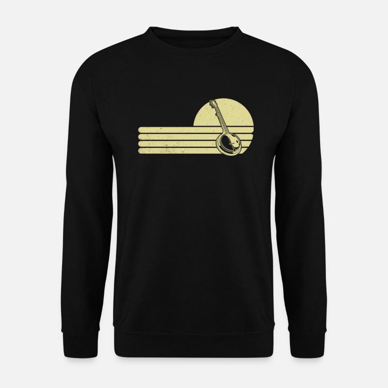 Banjo Banjo player Banjoist - Unisex Sweatshirt - black