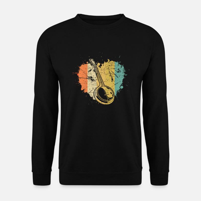 Banjo Banjo player Banjoist - Unisex Sweatshirt - black