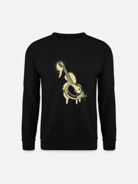 Banjo Banjo player Banjoist - Unisex Sweatshirt - black